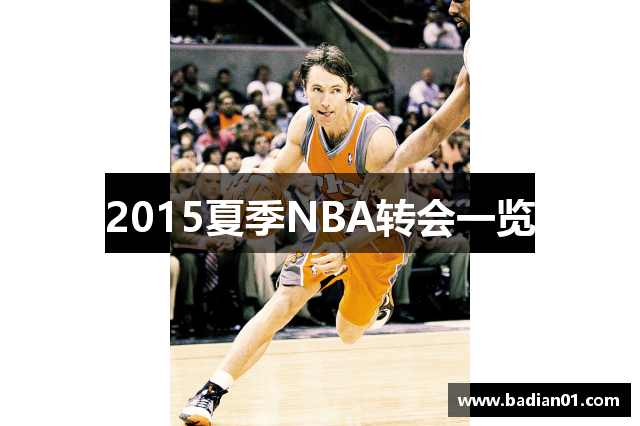 2015夏季NBA转会一览